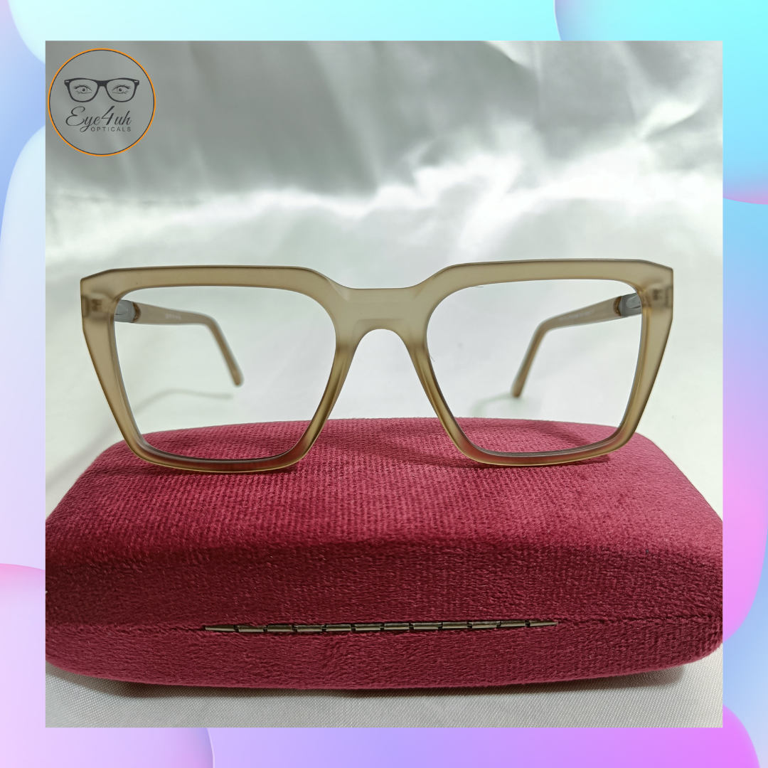 Eye4uh Matte Brown Eyewear