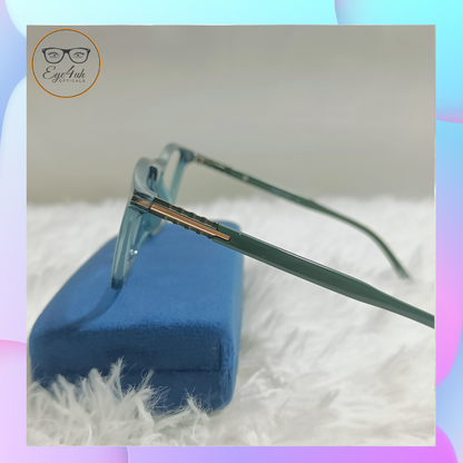 Eye4uh Blue unisex Eyewear