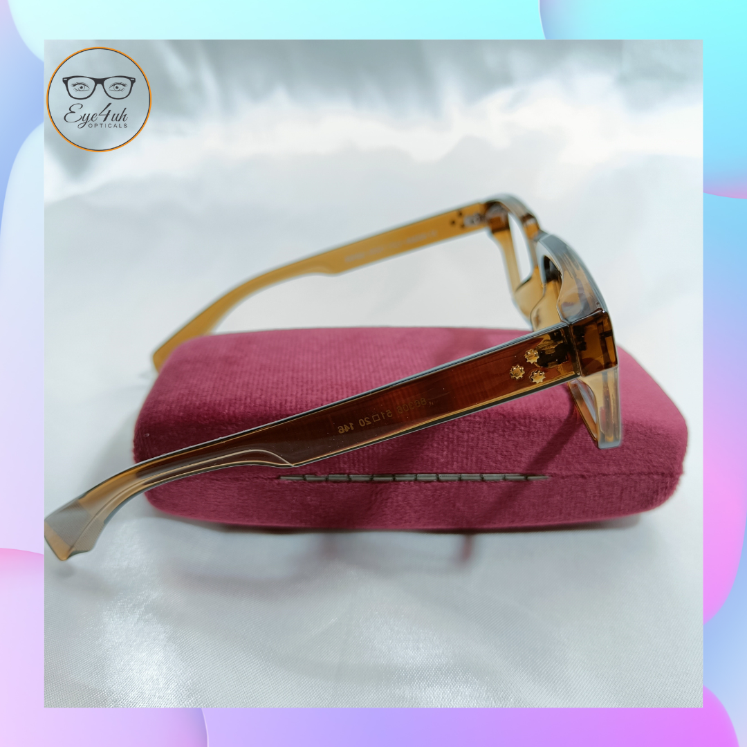 Eye4uh Glossy Brown Eyewear