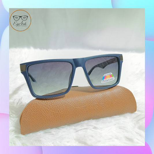 Eye4uh Blue Polarized Sunglass