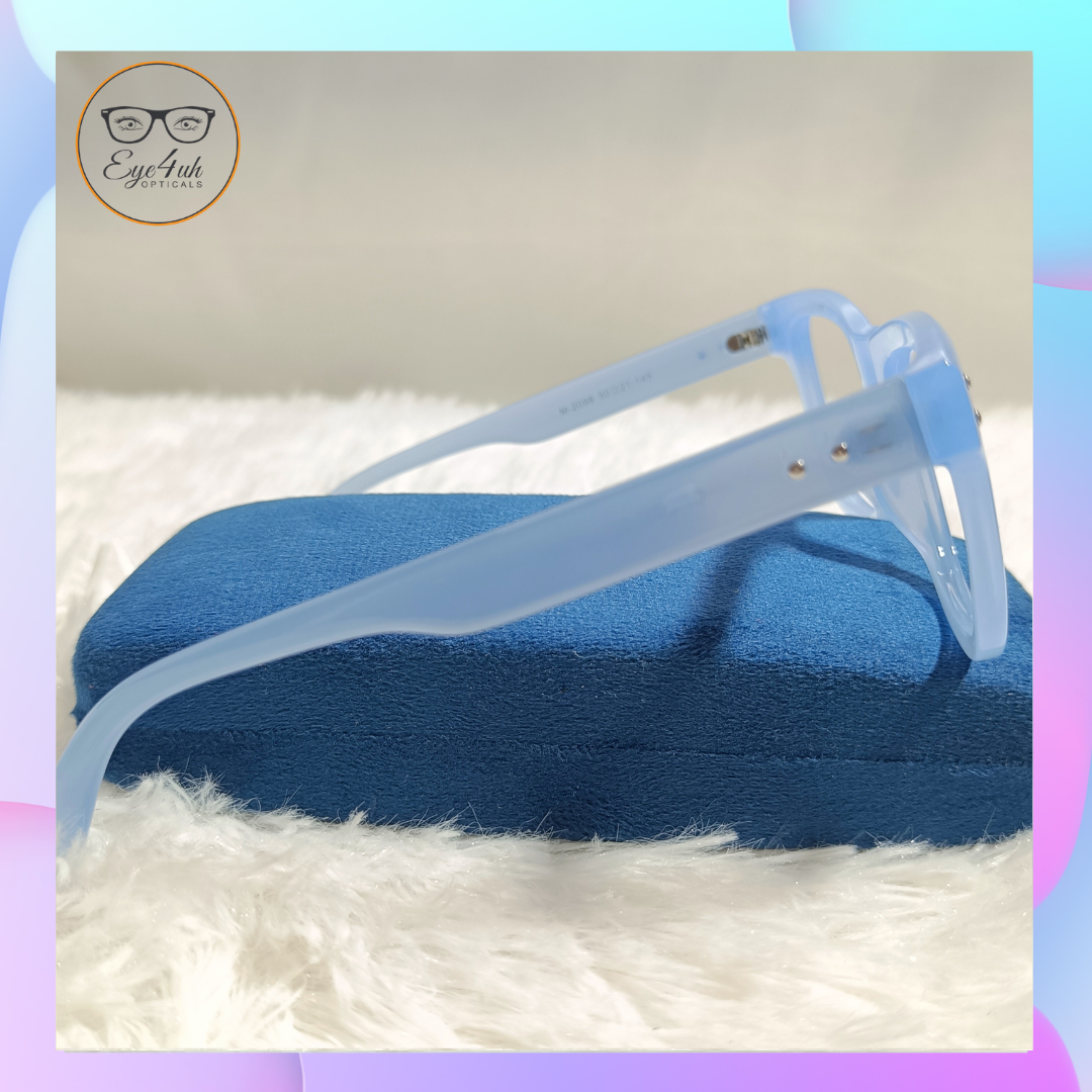 Eye4uh Sky blue wayfarer style Eyewear