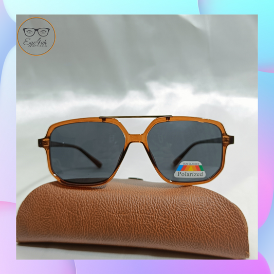 Eye4uh Brown Polarized Sunglass
