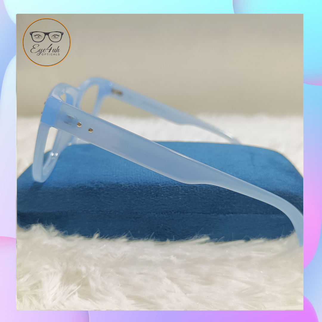 Eye4uh Sky blue wayfarer style Eyewear