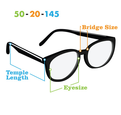 Eye4uh Sky blue wayfarer style Eyewear